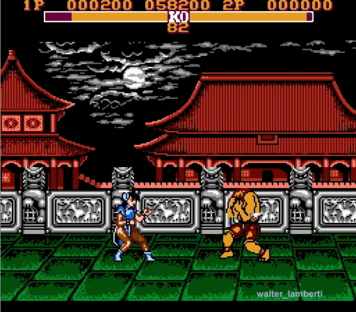 Master fighter nes