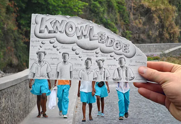 Lápiz vs Camara – El arte de Ben Heine