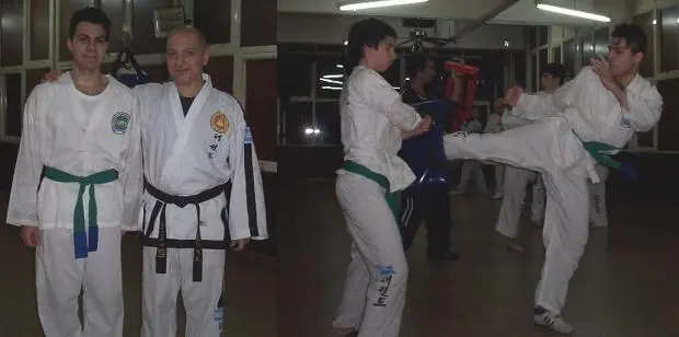 Facundo Colman (epoca de taekwondista)