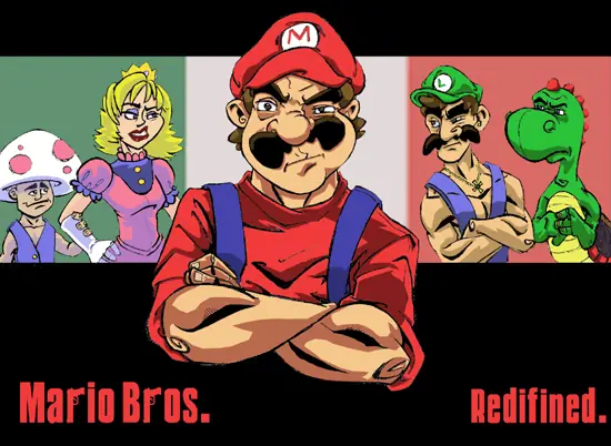 Mario Bros Tal y Como es.