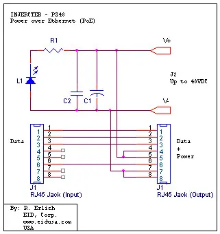 Redes y Conectividad: (Poe Power Over Ethernet) antena wifi
