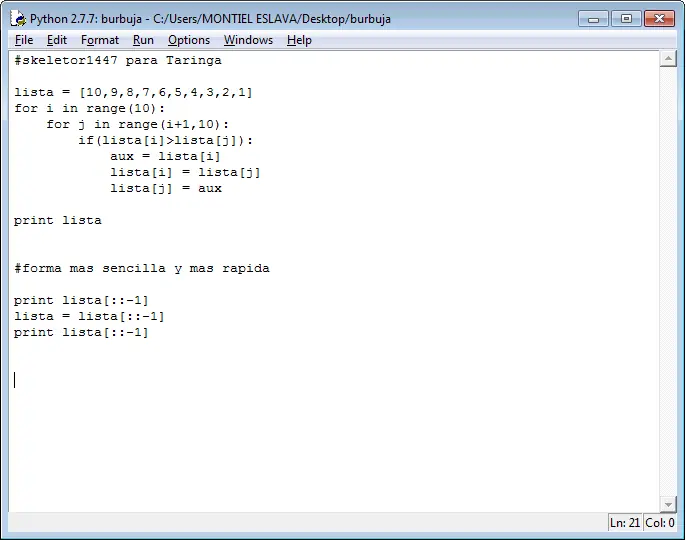 Programacion