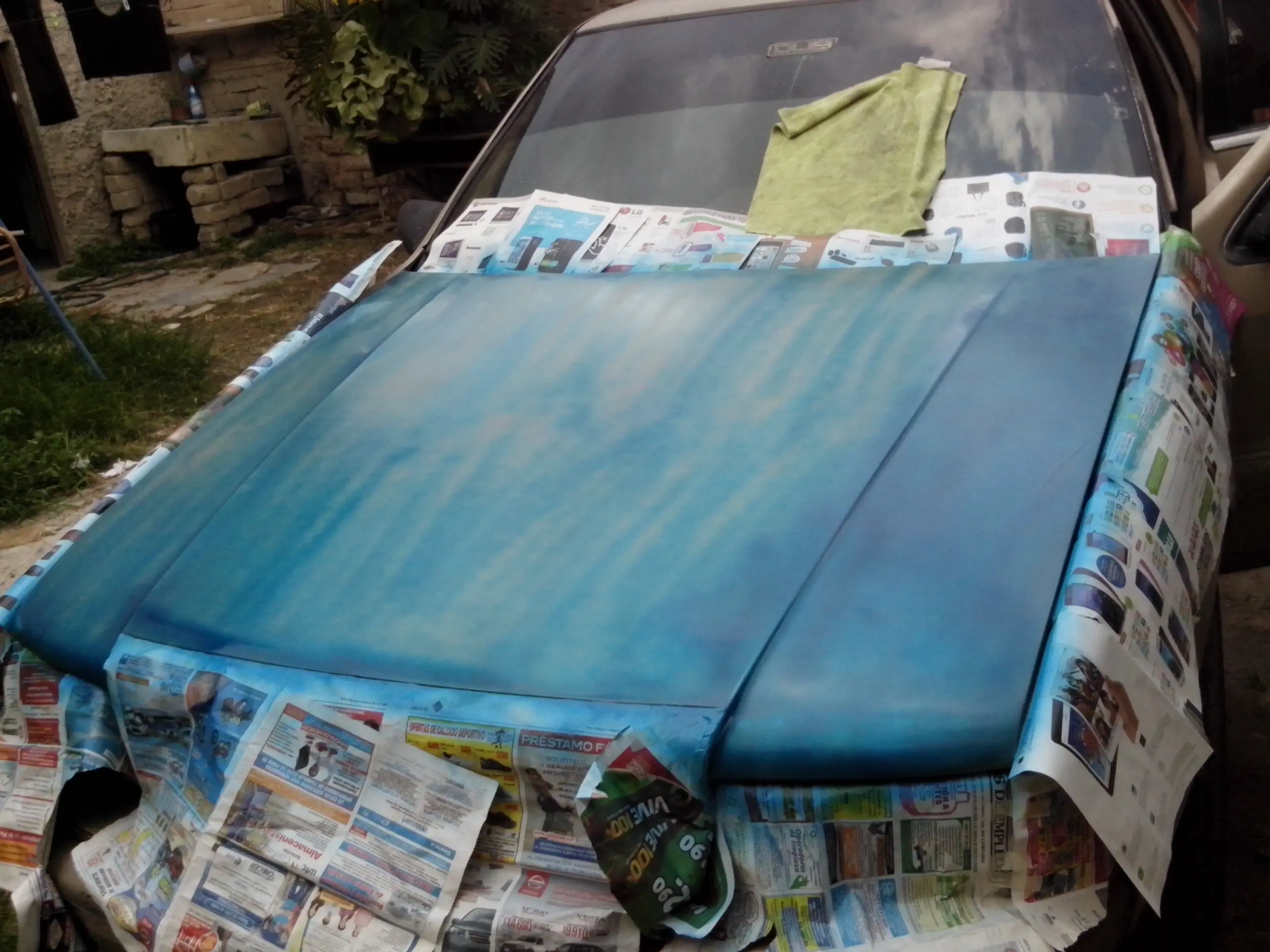 como pintar un auto