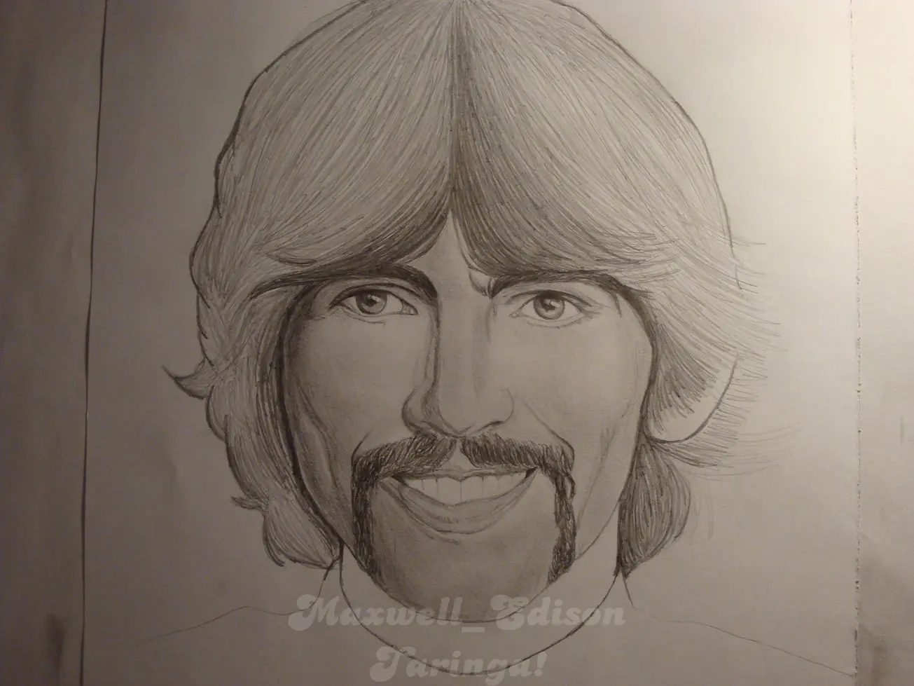 George Harrison (Sgt. Pepper): Mi dibujo a lápiz