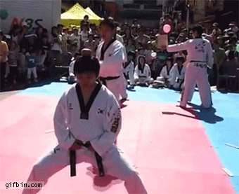 Cuando las artes marciales salen mal...