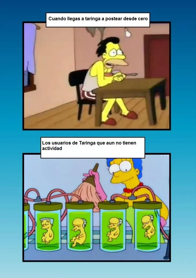 Los Simpsons Y La Sensacional Taringa