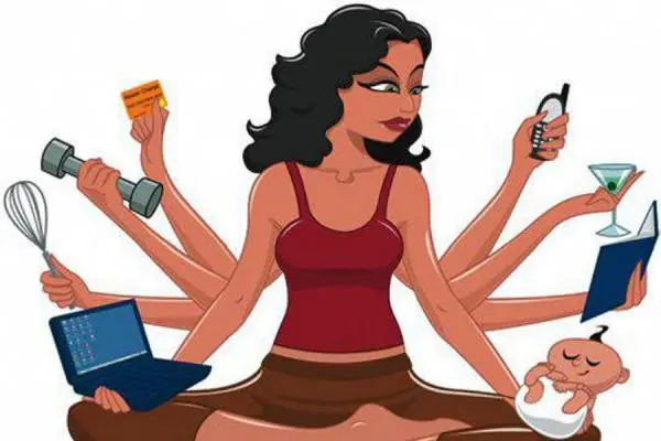 sólo las mujeres pueden hacer dos cosas a la vez