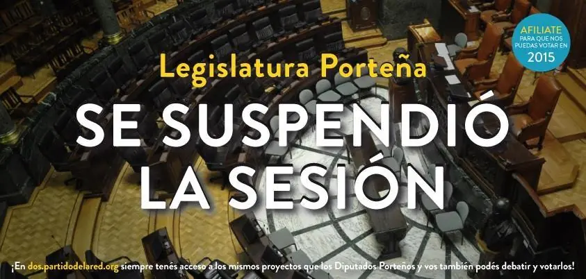 Legislatura Porteña de paro!