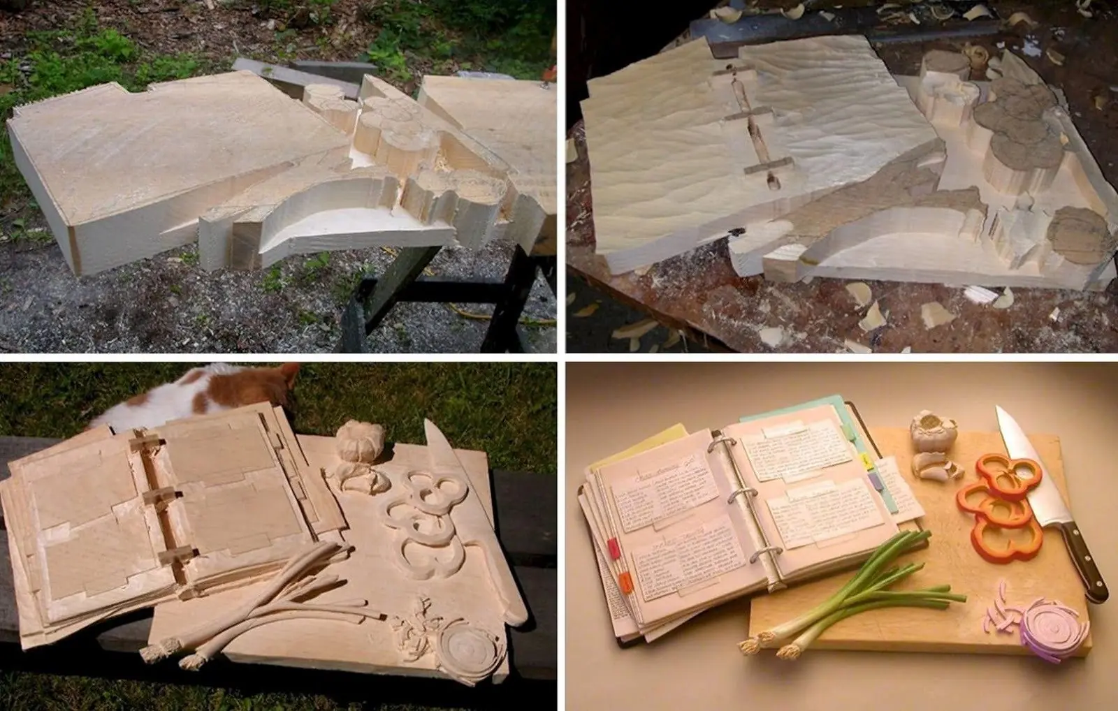 Las esculturas hiperrealistas en madera de Randall Rosenthal