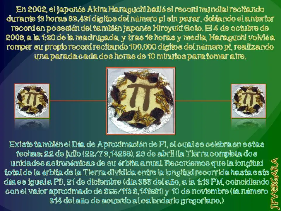 Número pi en 3 con 14 curiosidades