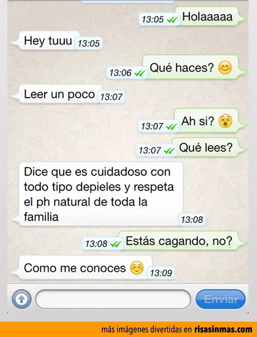 20 graciosas y locas conversaciones de Whatsapp