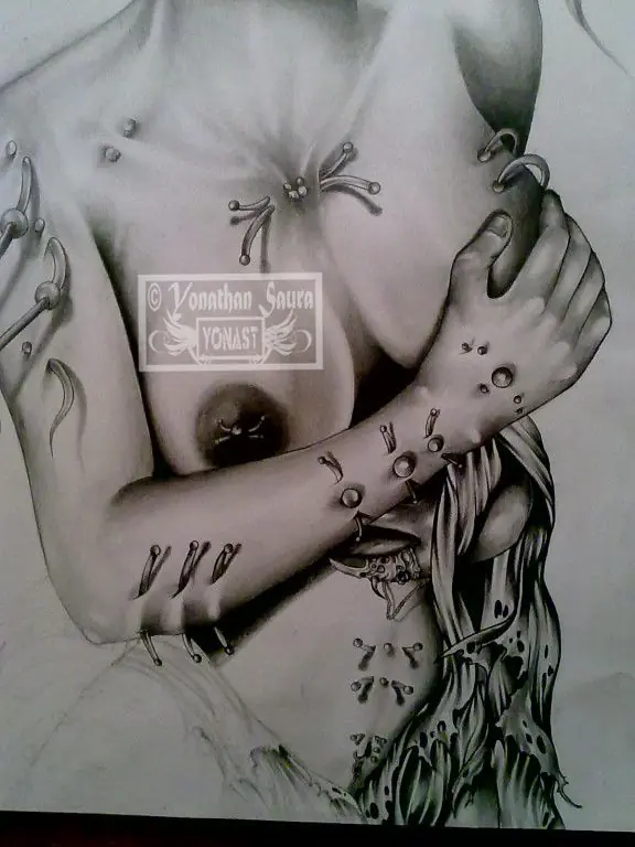 Princesa tabu  , dibujo .
