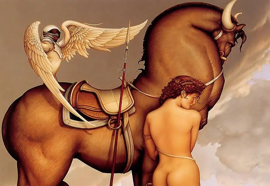 Arte de la fantasía y el realismo de Michael Parkes