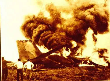 Hace 39 años idealistas derribaron avion fascista
