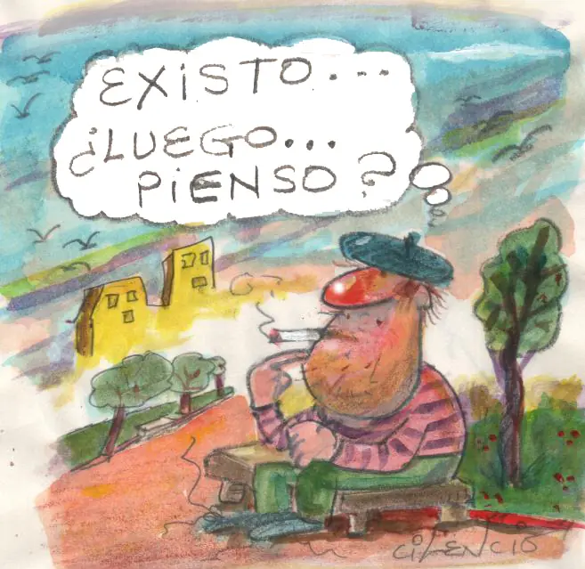 El escritor que nunca escribió nada (ironía)