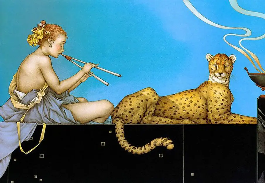 Arte de la fantasía y el realismo de Michael Parkes