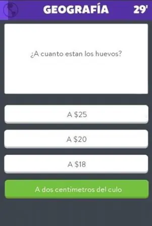 Las mejores preguntas del Preguntados