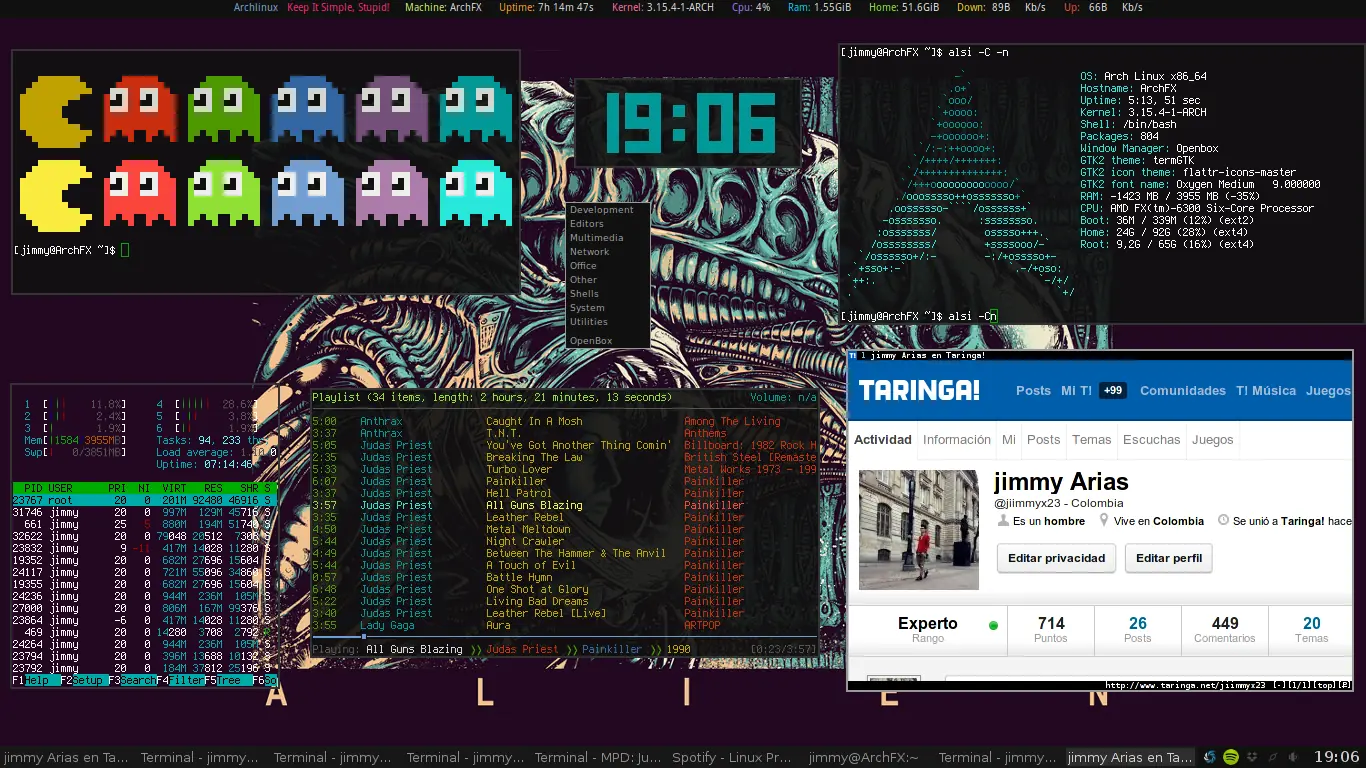 Archlinux OpenBox