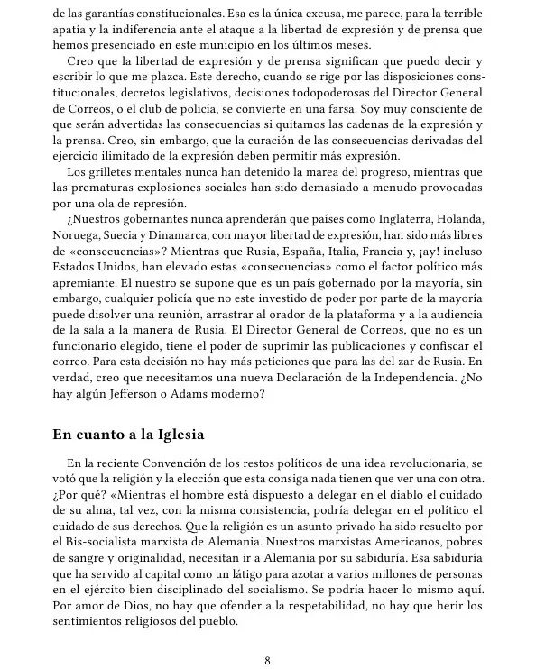 En cuanto al Gobierno