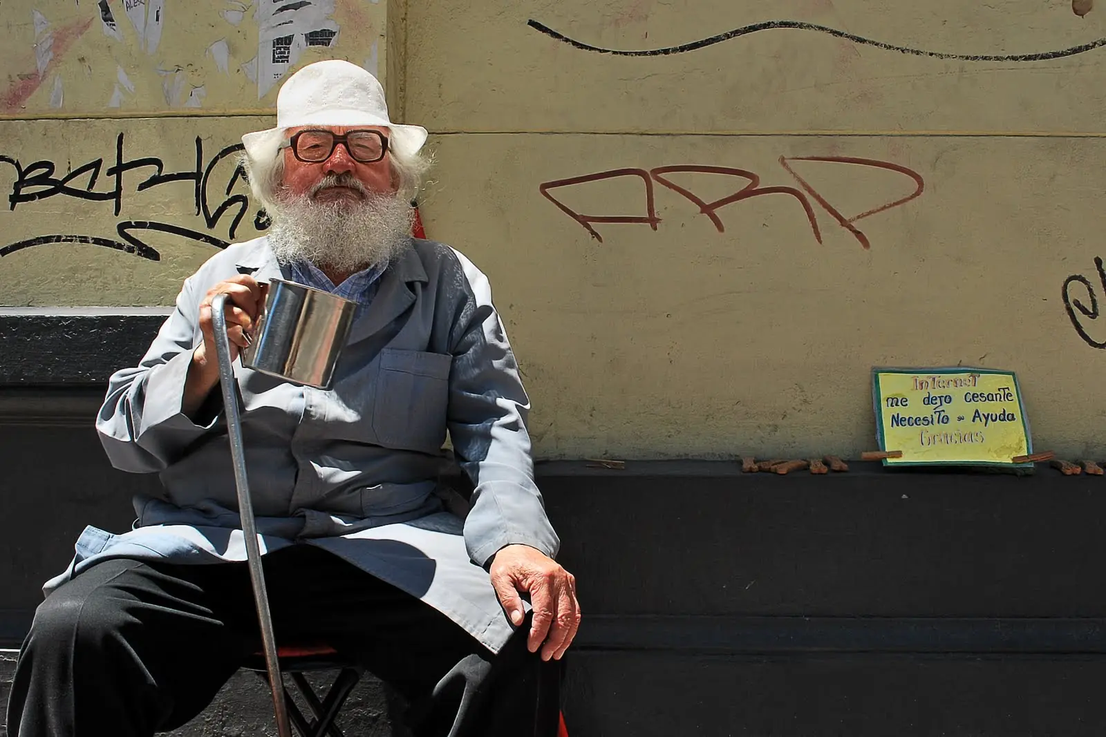 "Soy ciego" [Entra sin miedo]