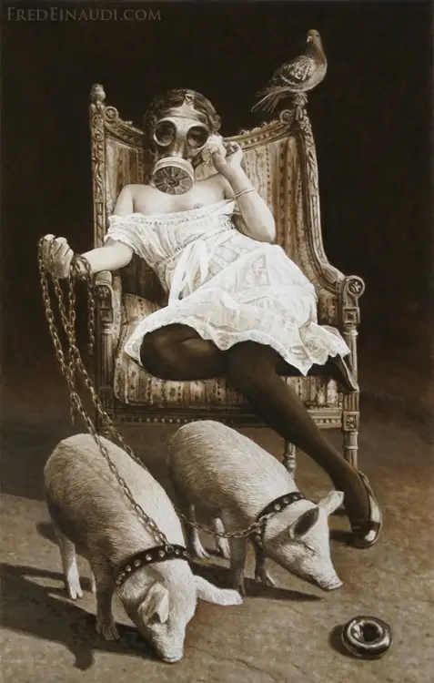 Arte Inquietante VIII - Las pinturas de Fred Einaudi