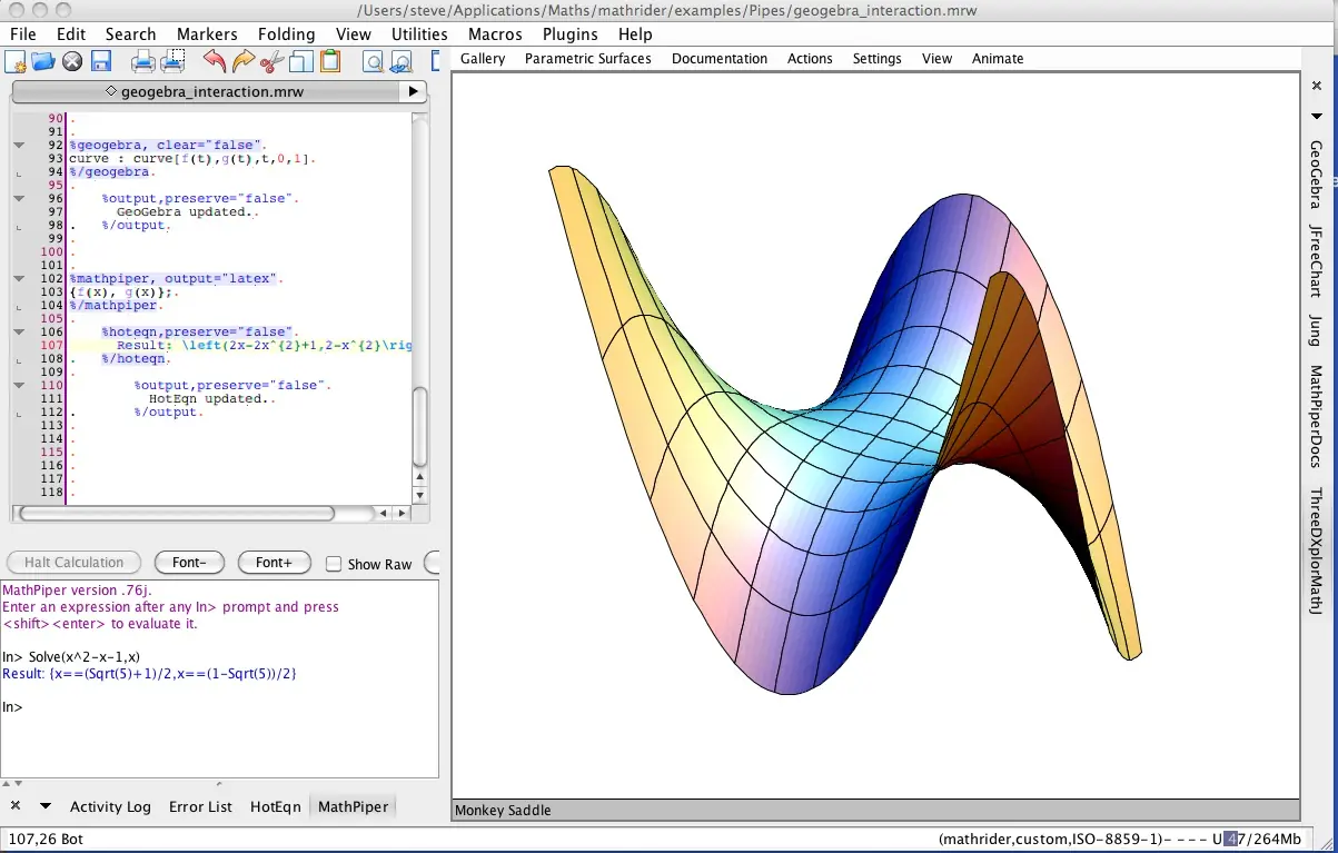 Guía de GeoGebra software matemático interactivo libre