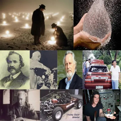 Inventores de motores de agua asesinados o encarcelados