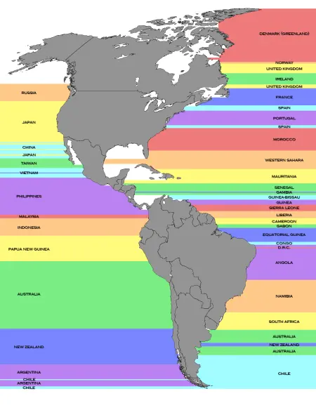¿Que hay al otro lado del mar? Yo te lo muestro en un mapa