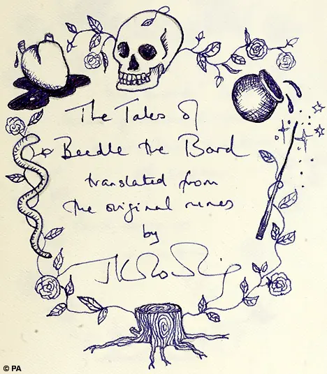 Beedle el Bardo se publicara en diciembre (harry potter)