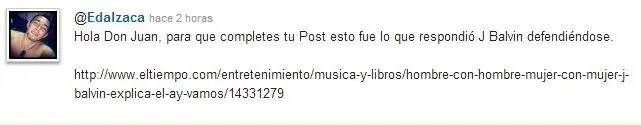 No sabe diferenciar