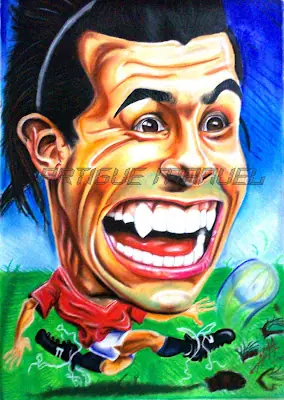 Caricaturas De Futbolistas