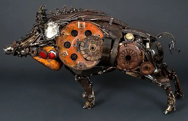 Arte con Chatarra [Esculturas Fierro]