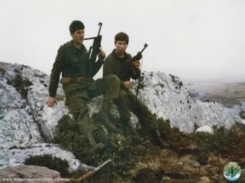 Armas utilizadas por Argentina en las Malvinas