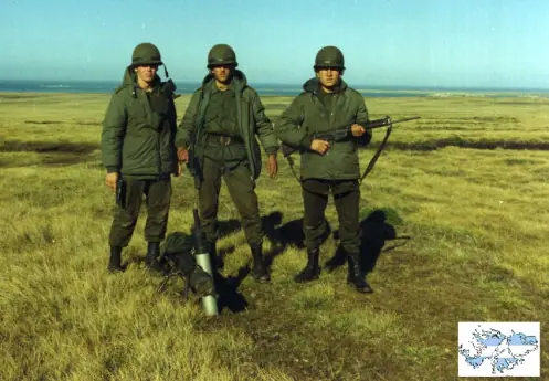 Armas utilizadas por Argentina en las Malvinas