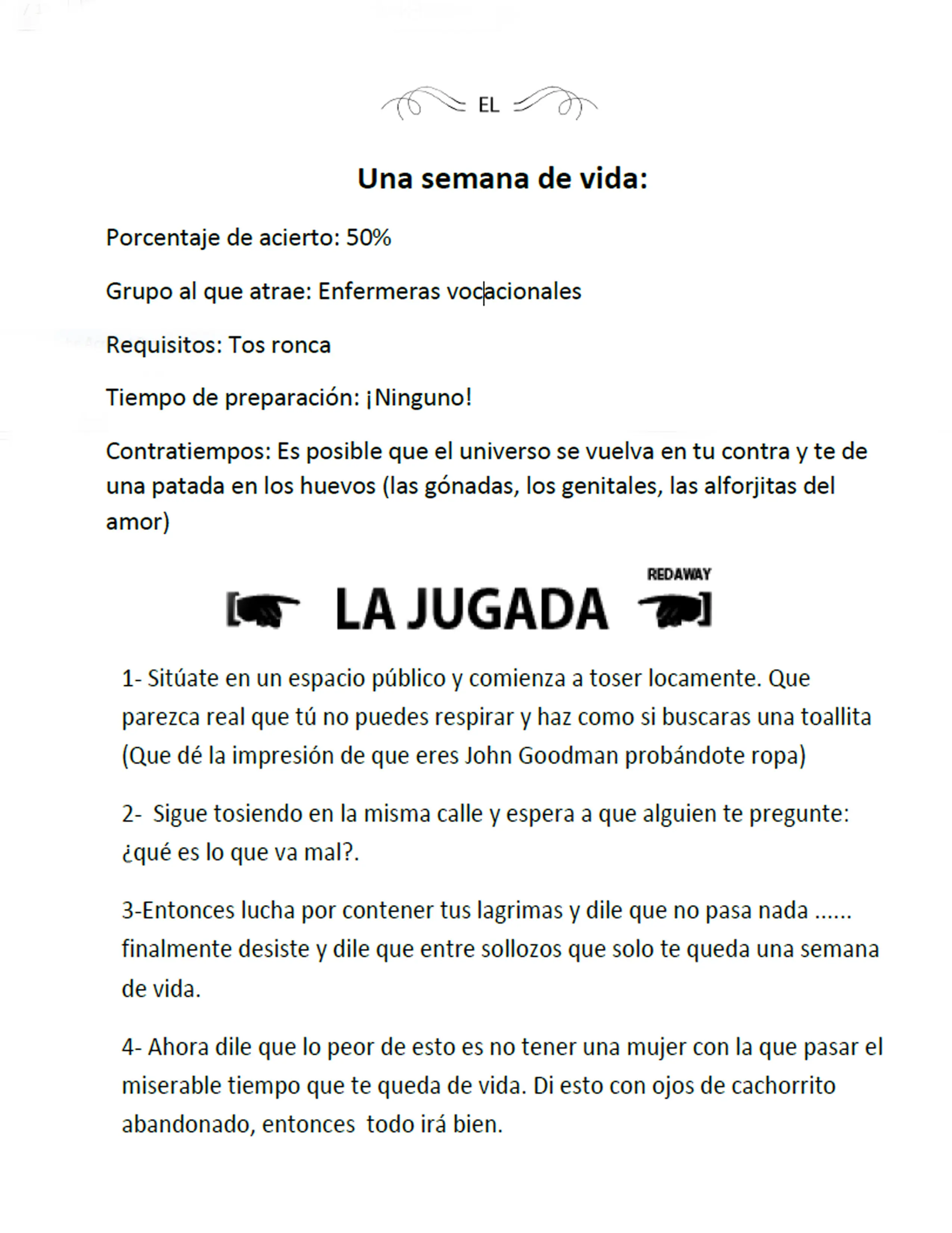 Consejos de un virgo, para seguir siendo virgo.