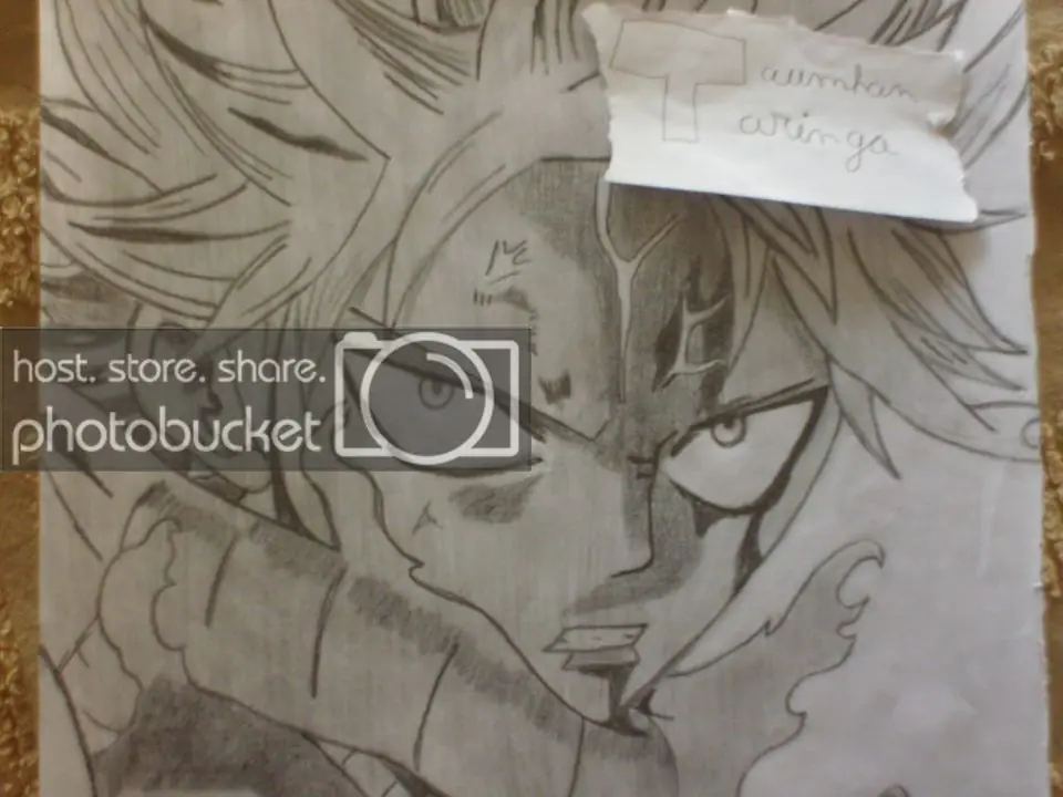 Dibujos de Fairy Tail y Naruto