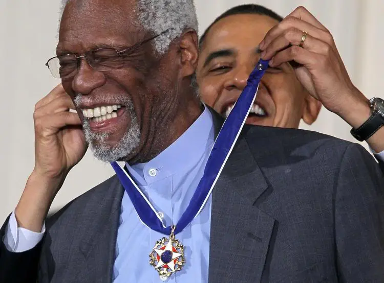 Bill Russell, ganador de la NBA y de la vida.