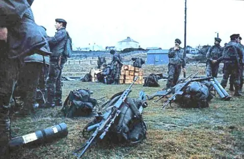 Armas utilizadas por Argentina en las Malvinas