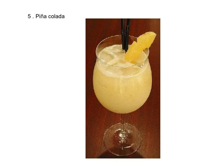 bebidas