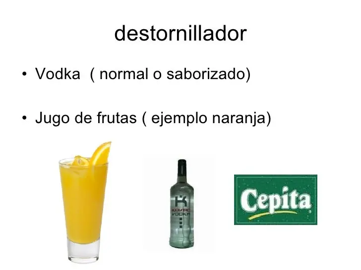 bebidas prohibidas