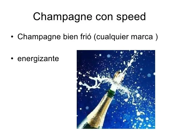 Distintos tipos de bebidas