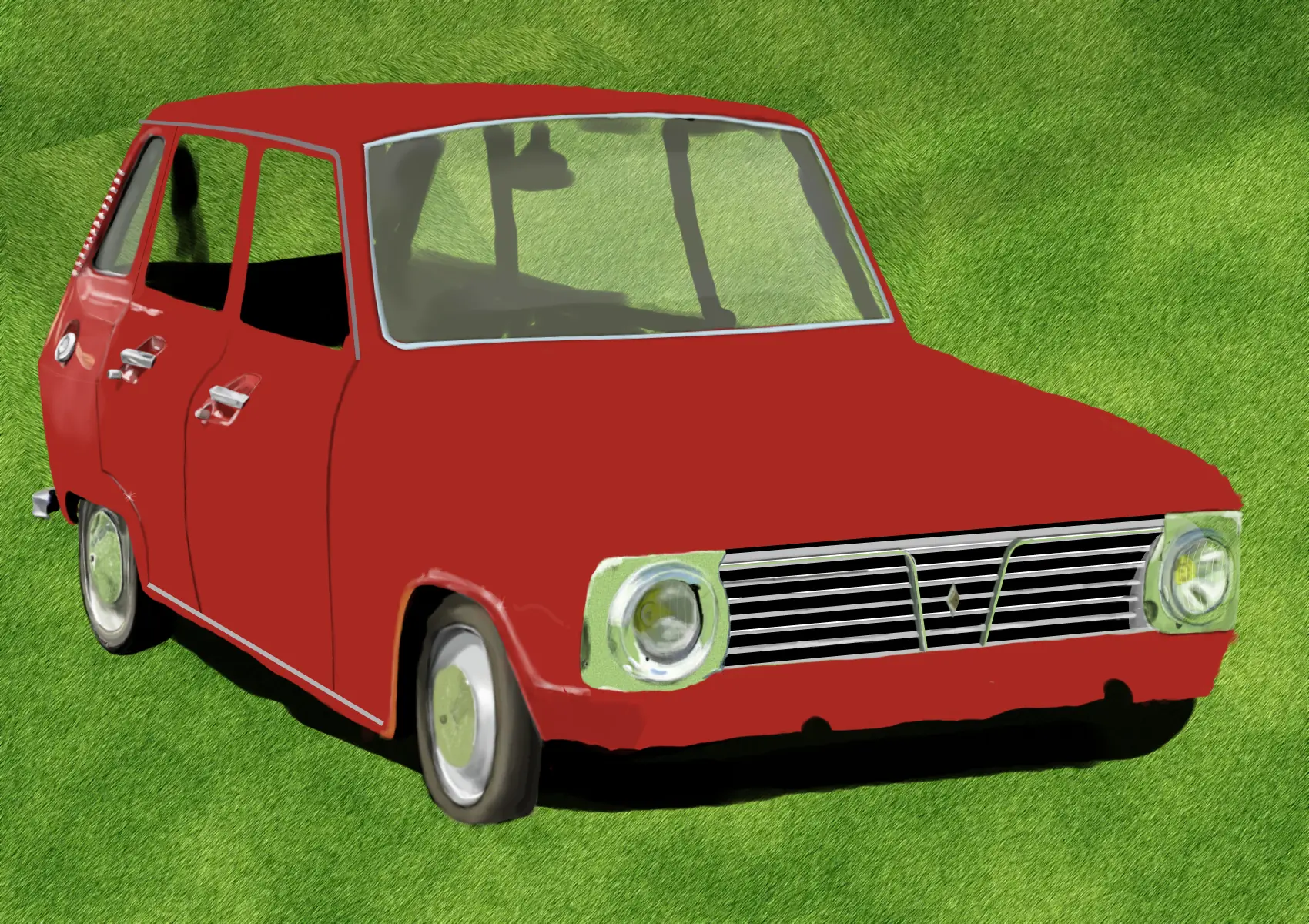 [Dibujo digital] Renault 6