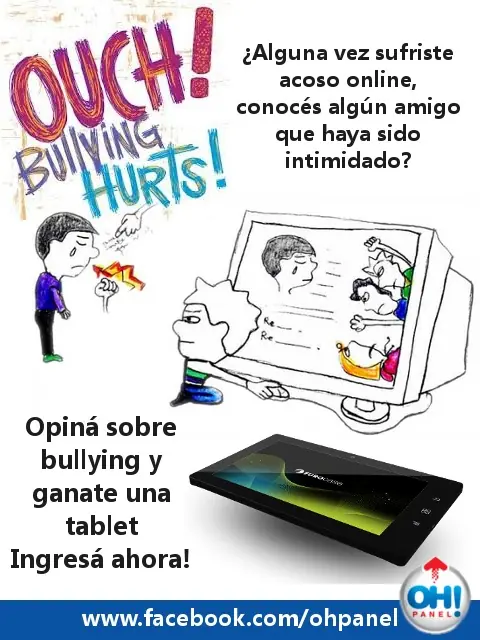 ¿Fuiste víctima de bullying o grooming alguna vez?