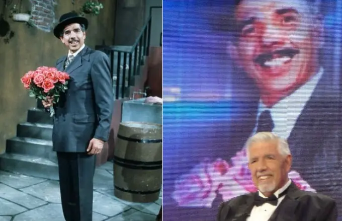 El "profesor Jirafales" cumplió 80 años