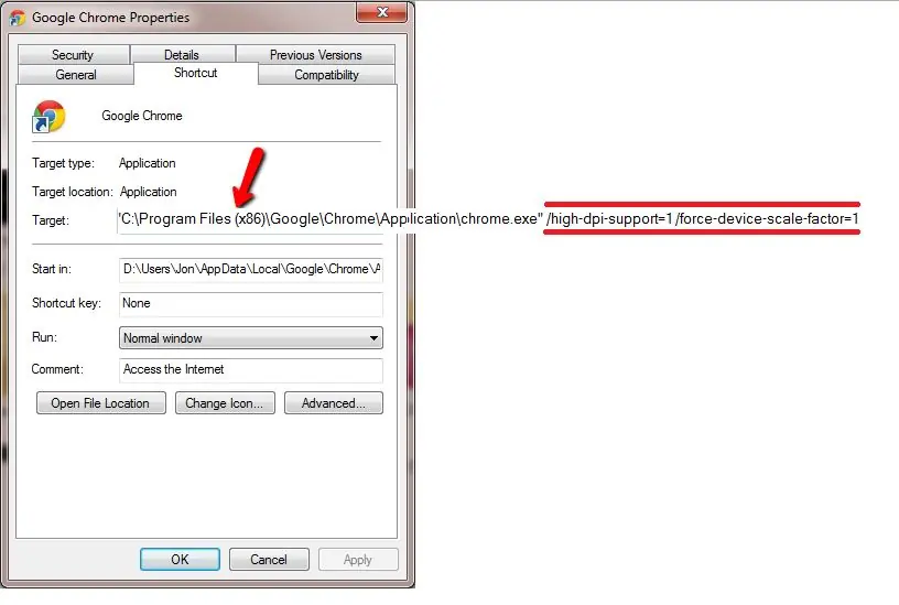 Chrome 37 se ve enorme y borroso con DirectWrite