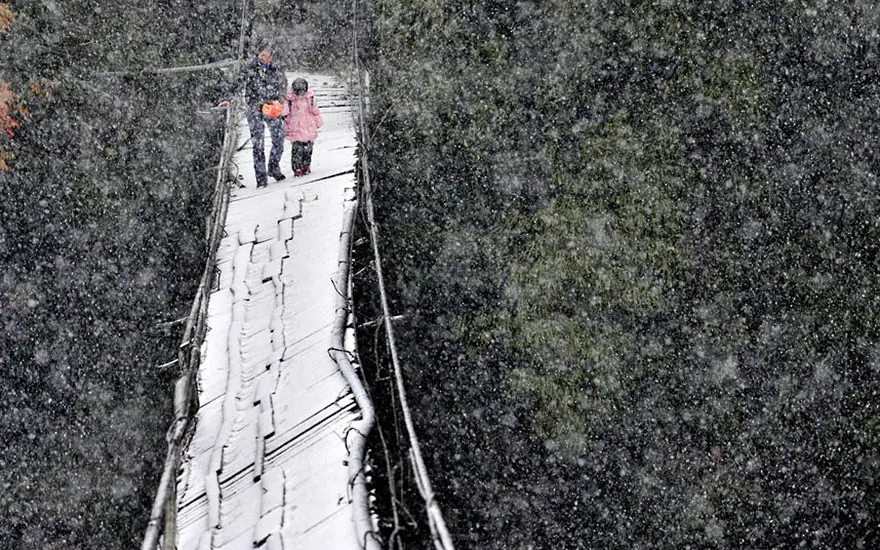 18 peligrosos caminos para llegar al colegio.