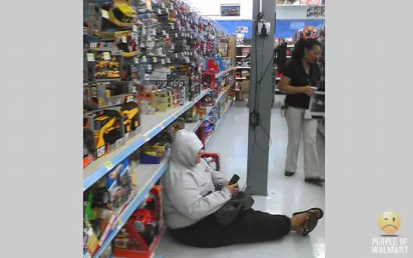 Gente rara en los supermercados V