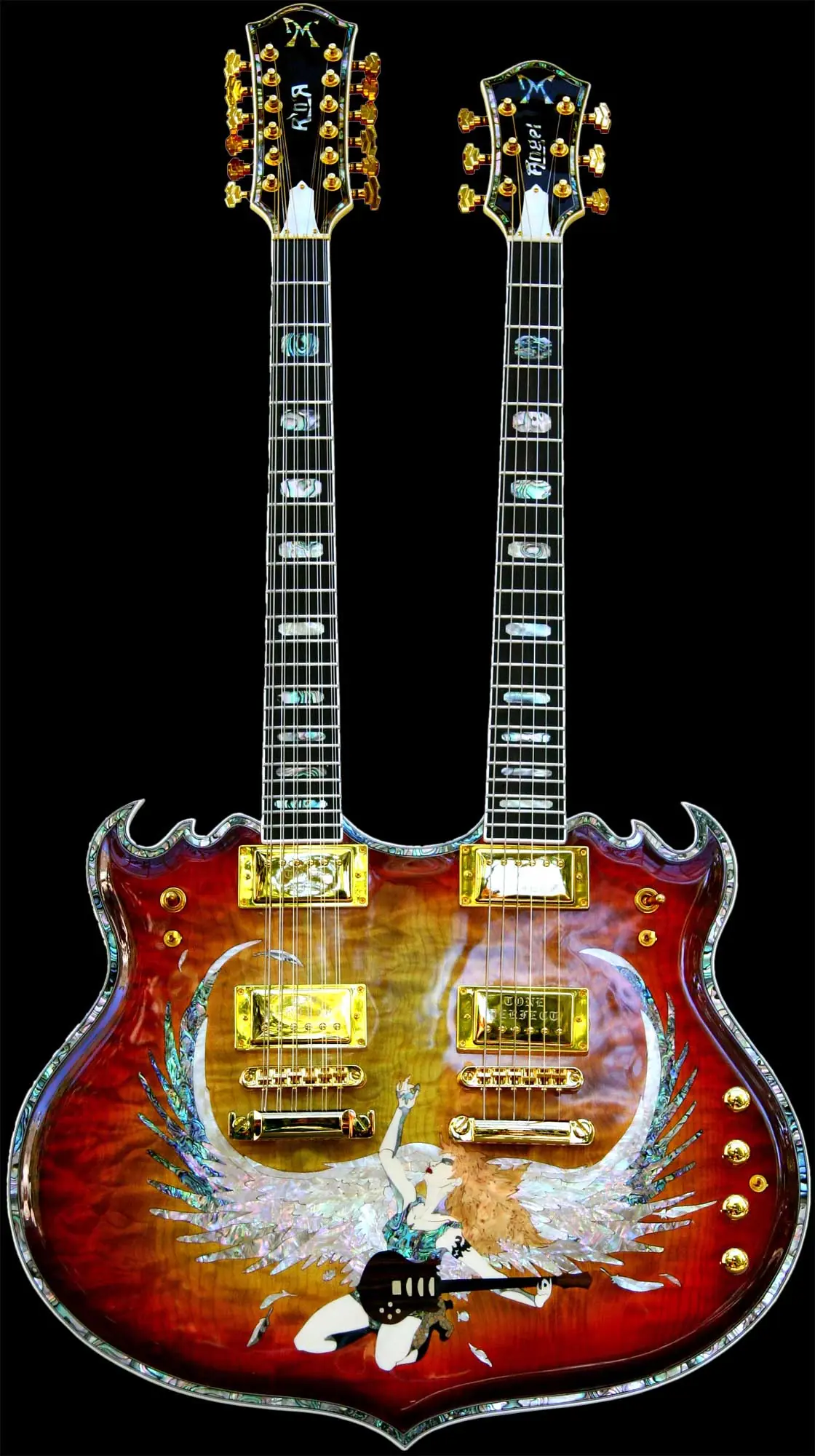 guitarras de lujo todos sus modelos (increíbles)