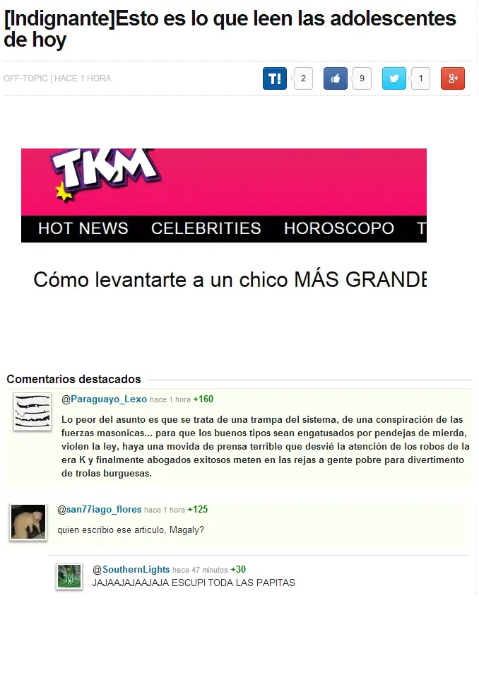 comentarios