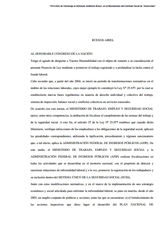 El Gobierno busca impulsar la creación de empleos